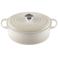 Утятница 29 см Меренга, стальная ручка, Le Creuset, 21178297164430, Чугун