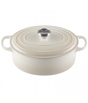 Утятница 29 см Меренга, стальная ручка, Le Creuset, 21178297164430, Чугун