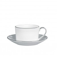 Набор чайных пар, на 6 персон, 12 предметов, Vera Wang Blanc sur Blanc, Wedgwood, фарфор, 1058009/6