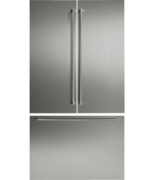 Комплект дверных панелей GAGGENAU из нерж стали для RY492 с ручками