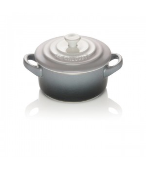 Кокотница 10 см Омбре серый, Le Creuset, 61901106840003, Керамика