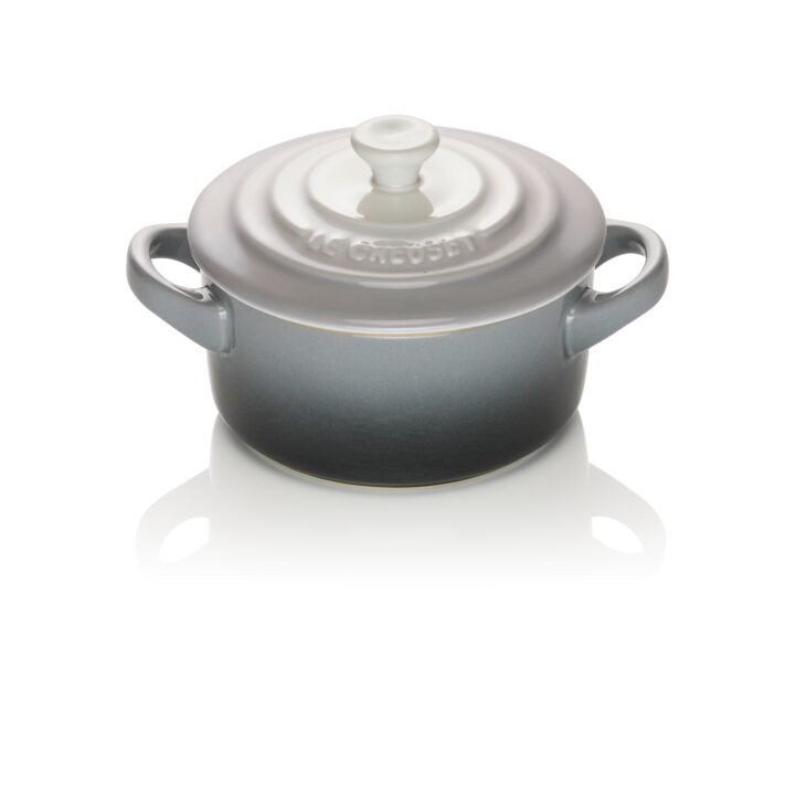 Кокотница 10 см Омбре серый, Le Creuset, 61901106840003, Керамика