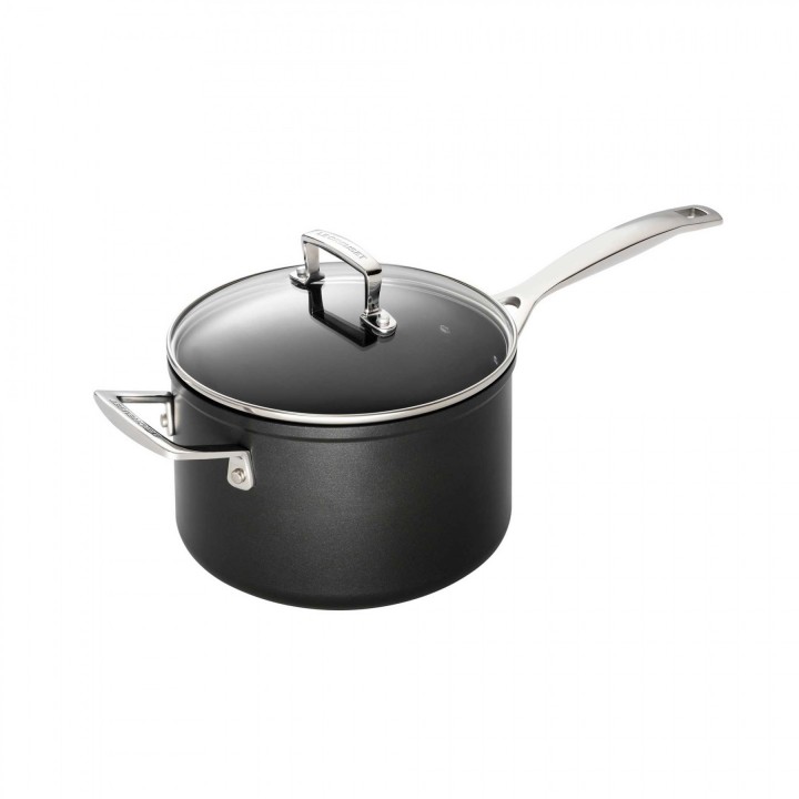 Ковш 20 см со стеклянной крышкой и дополнительной ручкой, Le Creuset, 96200920000000, Кованый алюминий