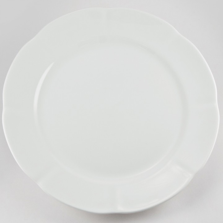 Блюдо круглое 31см "White" ROYAL BONE CHINA