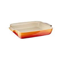 Блюдо прямоугольное Classic 32 см Огненная лава, Le Creuset, 91004732090000, Керамика