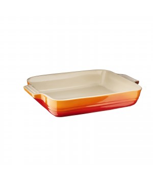 Блюдо прямоугольное Classic 32 см Огненная лава, Le Creuset, 91004732090000, Керамика