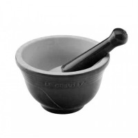 Ступка с пестиком 300 мл Чёрный, Le Creuset, 91003400140000, Керамика