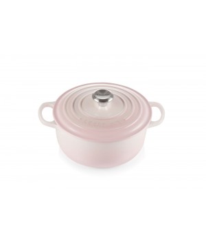 Кастрюля круглая 24 см Светло-розовый, стальная ручка, Le Creuset, 21177247774430, Чугун