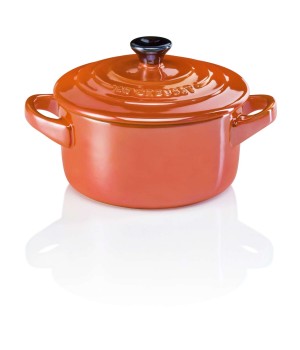 Кокотница 10 см Огненная лава металлик, Le Creuset, 61901107580034, Керамика