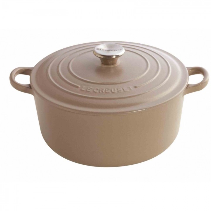 Кастрюля круглая 26 см Мексиканская агава, стальная ручка, Le Creuset, 21001264214461, Чугун