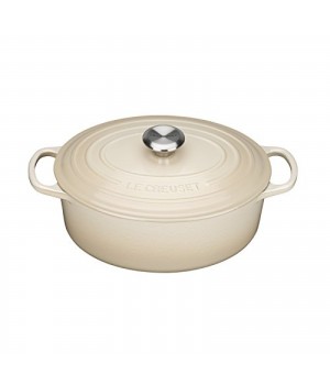 Утятница 27 см Песочный, стальная ручка, Le Creuset, 21178276802430, Чугун