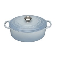 Утятница 27 см Голубой, стальная ручка , Le Creuset, 21178274202430, Чугун