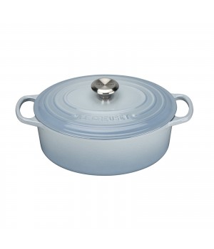 Утятница 27 см Голубой, стальная ручка , Le Creuset, 21178274202430, Чугун