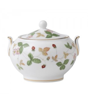 50105506034 Сахарница с крышкой, "Wild Strawberry", Wedgwood