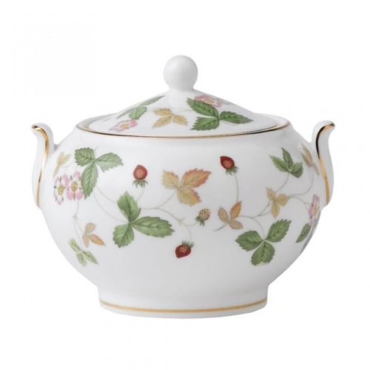 50105506034 Сахарница с крышкой, "Wild Strawberry", Wedgwood