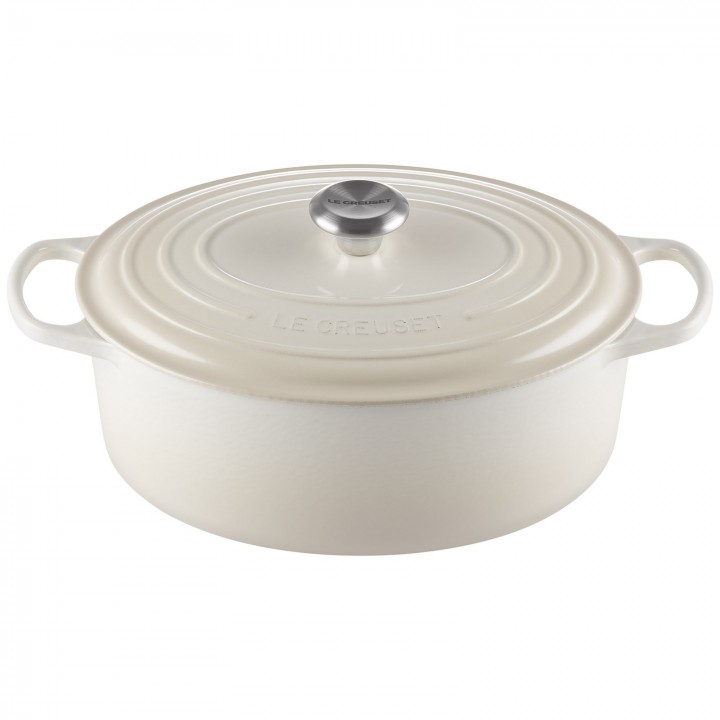 Утятница 31 см Меренга, стальная ручка, Le Creuset, 21178317164430, Чугун