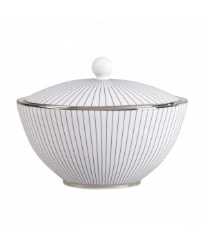 50150209561 Сахарница с крышкой, J.Conran Pin Stripe, Wedgwood, фарфор