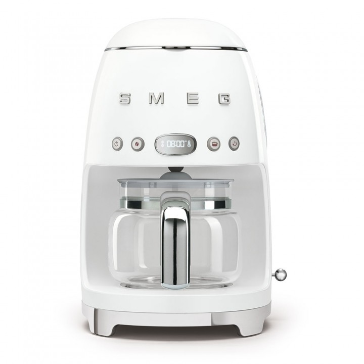 SMEG DCF02WHEU Стиль 50-х г.г. Капельная кофеварка белый