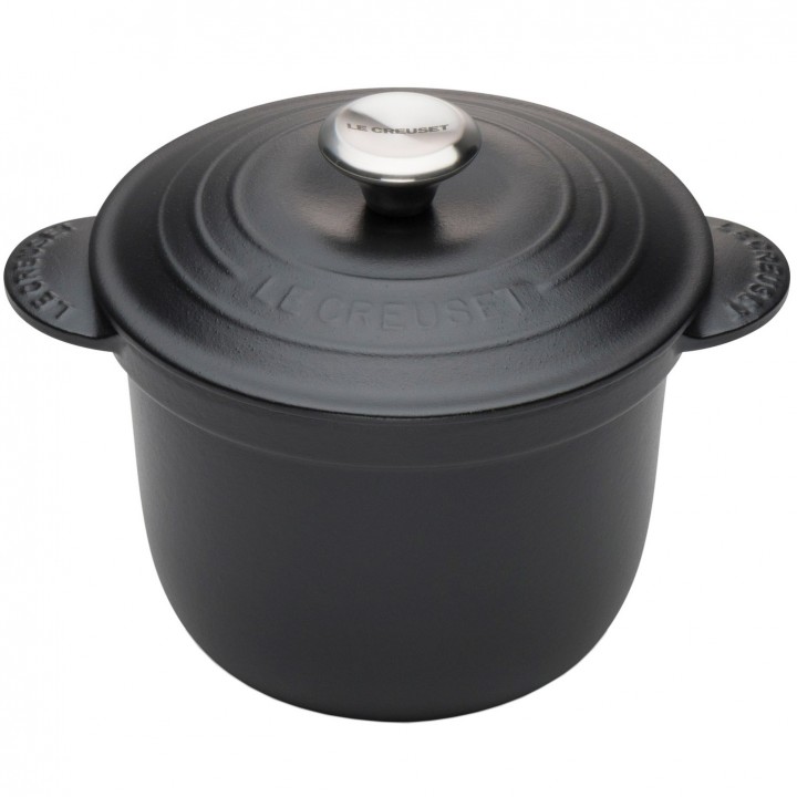 Рисоварка Every 18 см Чёрный, Le Creuset, 41110180000460, Чугун