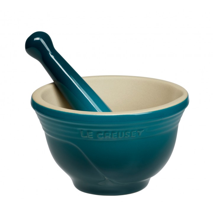 Ступка с пестиком 300 мл Лазурь, Le Creuset, 91003400642000, Керамика