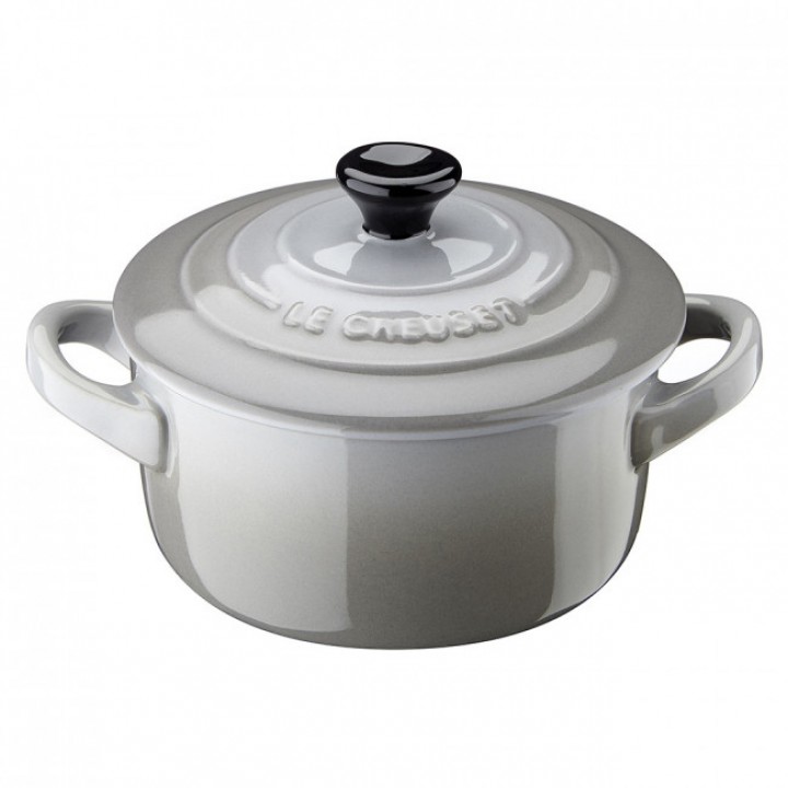 Кокотница 10 см Дымчатый серый, Le Creuset, 81901105410103, Керамика