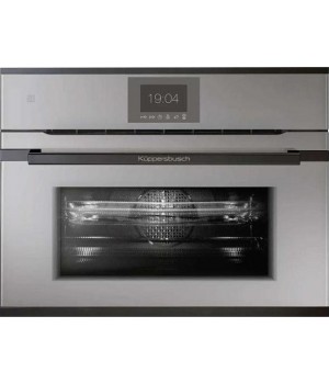 Компактный духовой шкаф с СВЧ Kuppersbusch CBM 6550.0 G2 Black Chrome