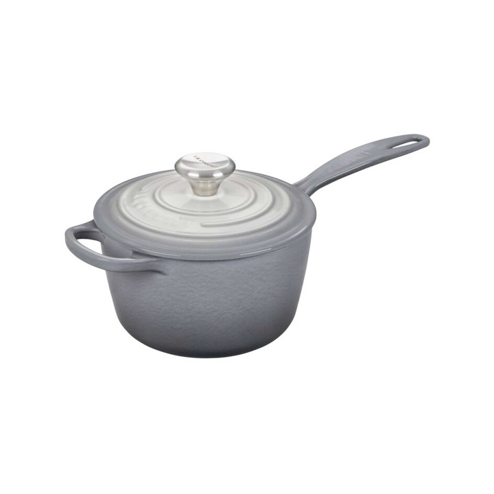 Ковш с чугунной ручкой 16 см Омбре серый, Le Creuset, 21181166844430, Чугун