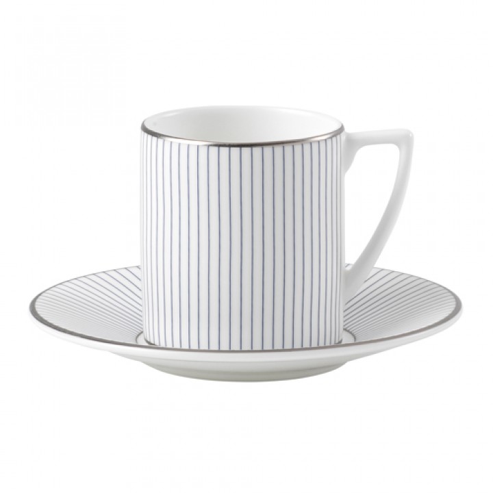 Кофейная чашка с блюдцем J.Conran  Pin Stripe, Wedgwood, фарфор