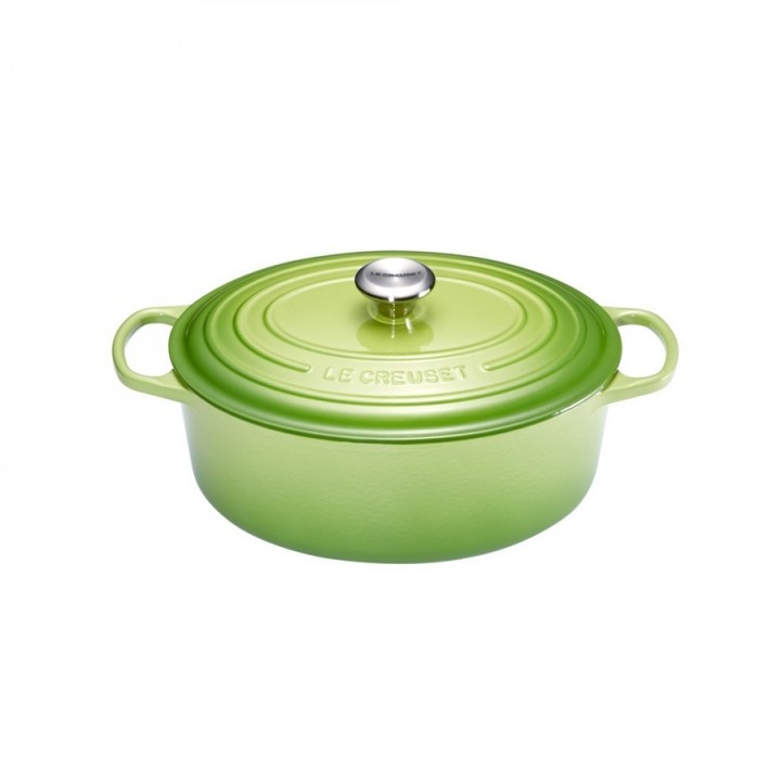 Утятница 27 см Пальмовый, стальная ручка , Le Creuset, 21178274262430, Чугун