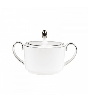 50108305614 Сахарница "Vera Wang Blanc Sur Blanc", Wedgwood