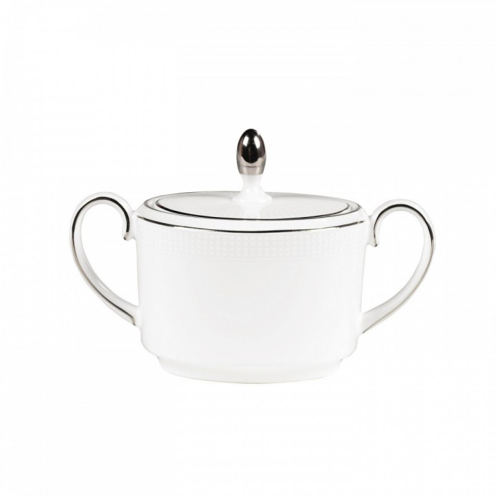 50108305614 Сахарница "Vera Wang Blanc Sur Blanc", Wedgwood