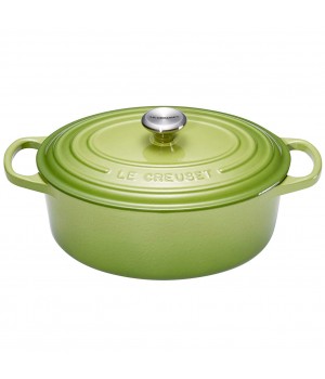 Утятница 29 см Пальмовый, стальная ручка , Le Creuset, 21178294262430, Чугун