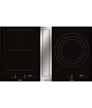 Индукционная варочная панель с вытяжкой шириной 90 см Gaggenau CVL 410-100