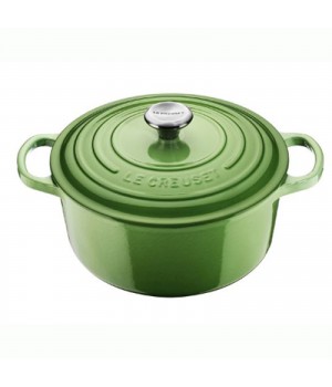 Кастрюля круглая 26 см Розмарин, стальная ручка, Le Creuset, 21177266402430, Чугун