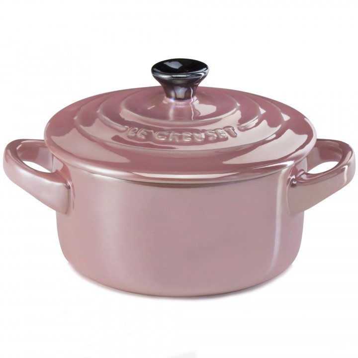 Кокотница 10 см Розовый кварц металлик, Le Creuset, 61901107620034, Керамика