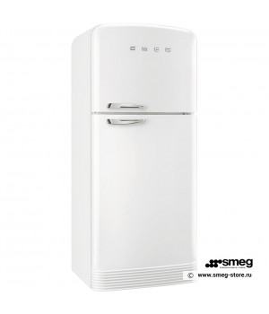 Smeg FAB50RWH - отдельностоящий двухдверный холодильник.
