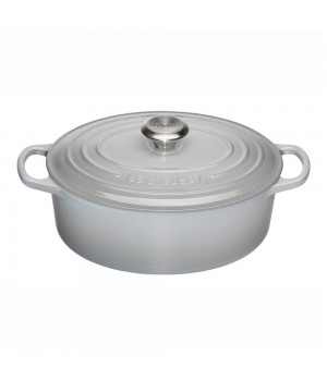 Утятница 31 см Дымчатый серый, стальная ручка , Le Creuset, 21178315412430, Чугун