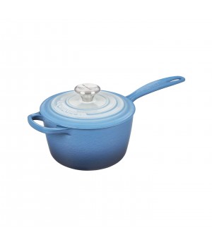 Ковш с чугунной ручкой 16 см Омбре голубой, Le Creuset, 21181166824430, Чугун