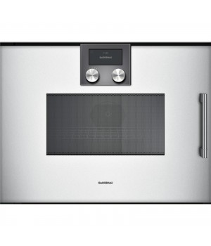 Встраиваемый электрический духовой шкаф GAGGENAU BMP251130 ширина 90 см, нержавеющая сталь