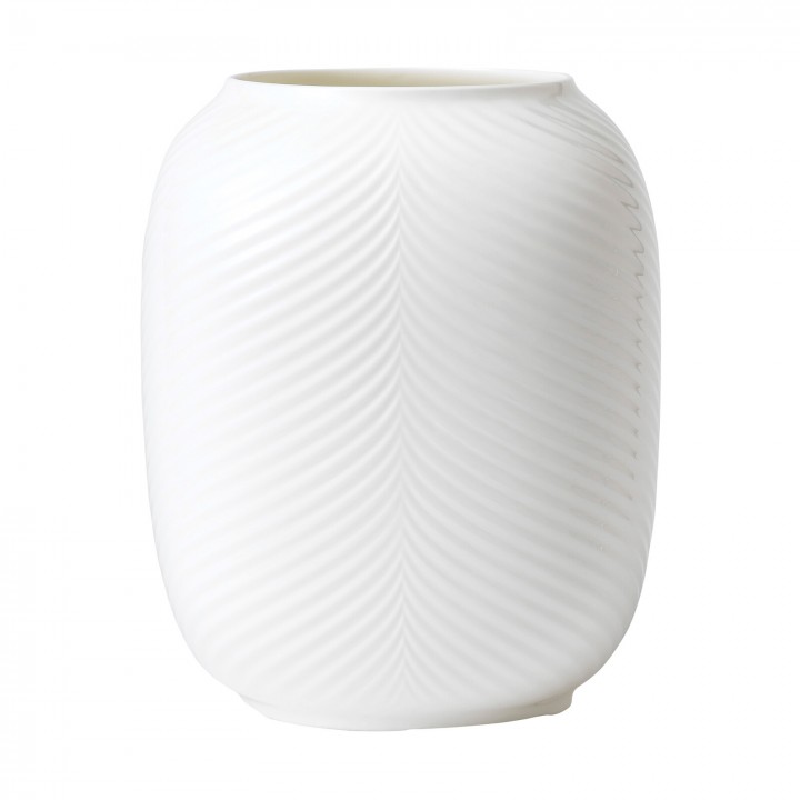 1050838 Ваза плоская, 20 см , White Folia, Wedgwood