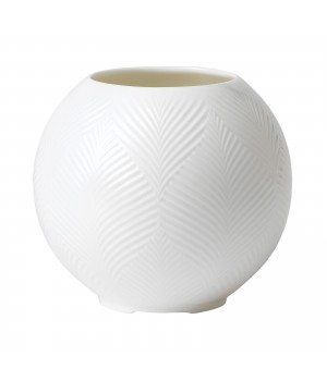 1050839 Ваза плоская, 10 см , White Folia, Wedgwood