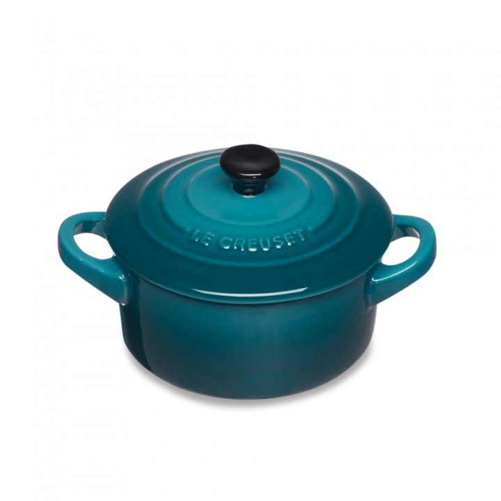 Кокотница 10 см Лазурь, Le Creuset, 71901106420100, Керамика