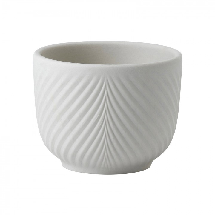 1055035 Мини горшочек белый, White Folia, Wedgwood