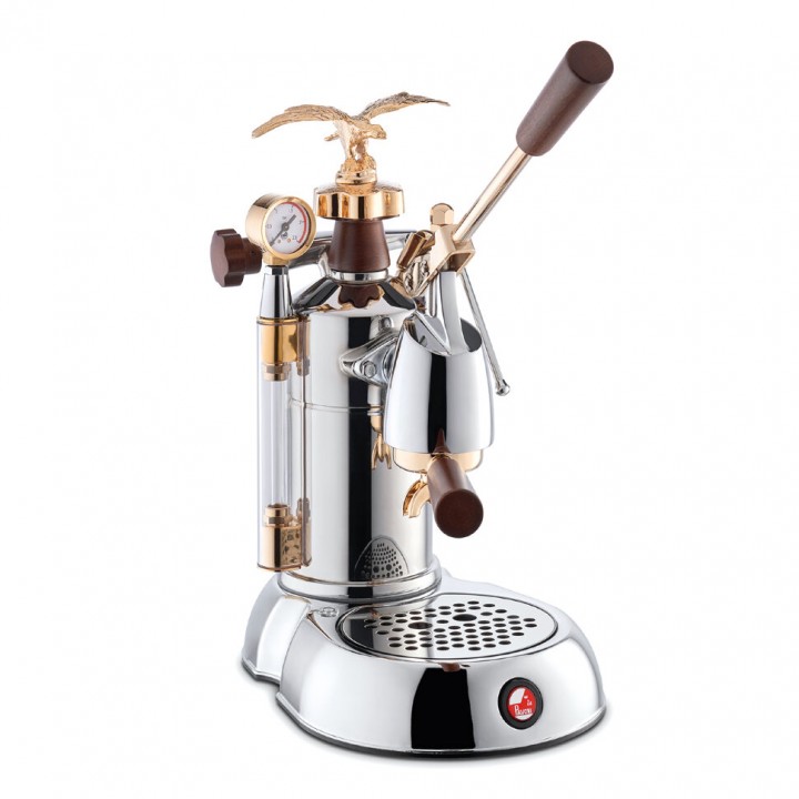 La Pavoni LPLEXP01EU Леверная кофемашина-эспрессо,серия EXPO, нержавеющая сталь