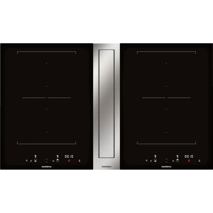 Индукционная варочная панель с вытяжкой шириной 90 см Gaggenau CVL 420-100