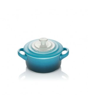 Кокотница 10 см Омбре голубой, Le Creuset, 61901106820003, Керамика