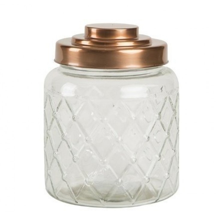 Ёмкость для хранения малая Glass Jars Lattice, T&G