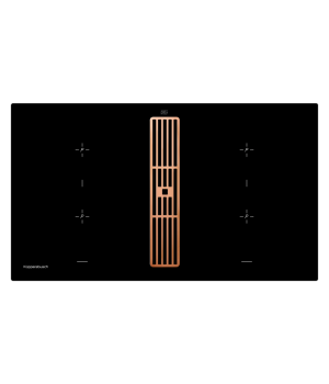 Индукционная варочная панель Kuppersbusch KMI 9850.0 SR Copper с вытяжкой