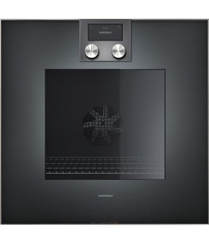 Встраиваемый духовой шкаф (навеска двери справа) GAGGENAU BO470101 антрацит 