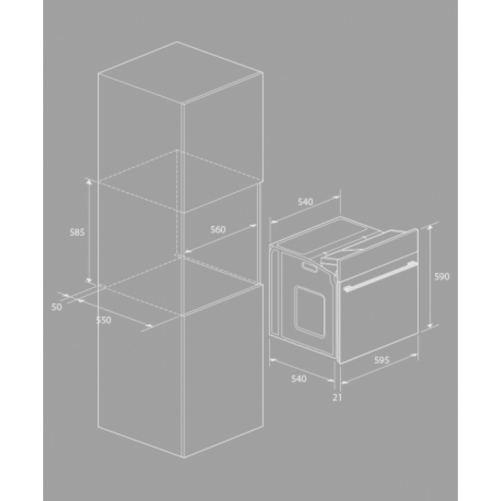 Духовой шкаф Beltratto FS 6570B